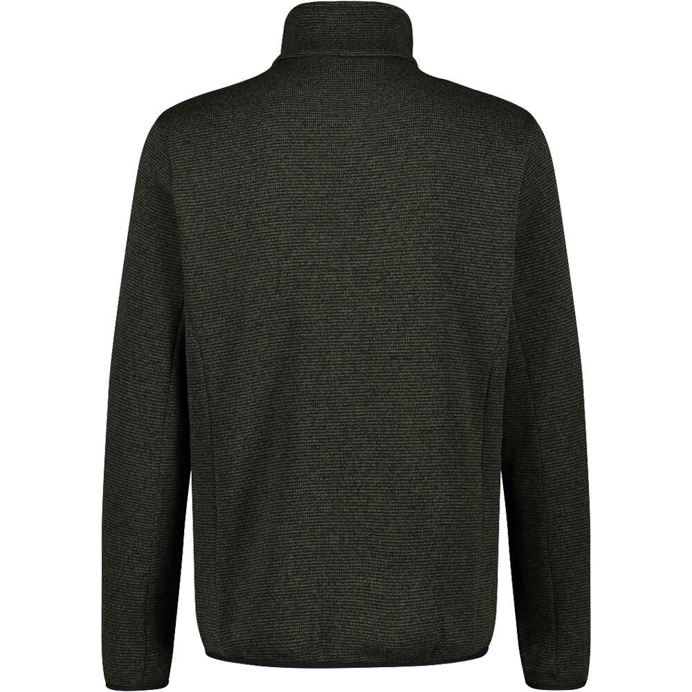 Cmp forro polar hombre Cmp MAN JACKET vista trasera Cmp forro polar hombre Cmp MAN JACKET vista trasera