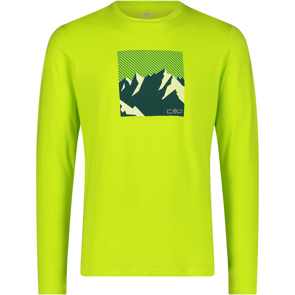 Cmp camiseta montaña manga larga hombre Cmp MAN T-SHIRT vista frontal Cmp camiseta montaña manga larga hombre Cmp MAN T-SHIRT vista frontal