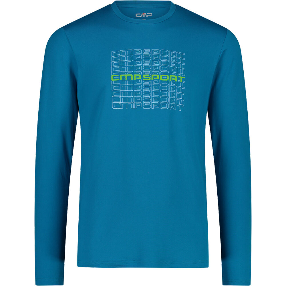 Cmp camiseta montaña manga larga hombre Cmp MAN T-SHIRT vista frontal Cmp camiseta montaña manga larga hombre Cmp MAN T-SHIRT vista frontal