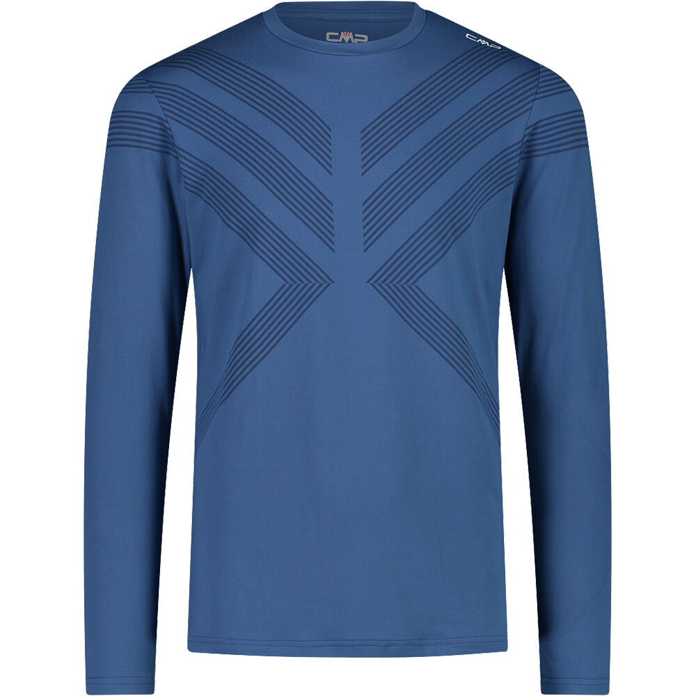 Cmp camiseta montaña manga larga hombre Cmp MAN T-SHIRT vista frontal Cmp camiseta montaña manga larga hombre Cmp MAN T-SHIRT vista frontal