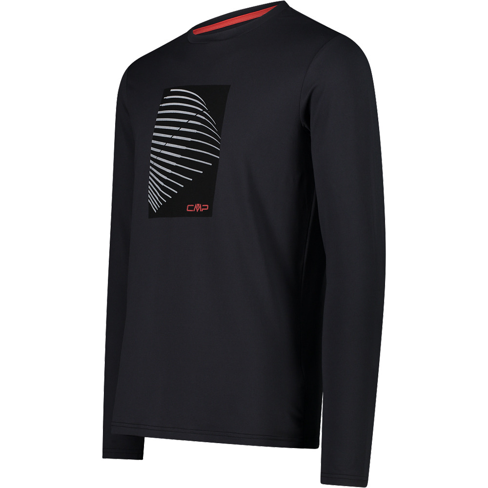 Cmp camiseta montaña manga larga hombre Cmp MAN T-SHIRT vista detalle Cmp camiseta montaña manga larga hombre Cmp MAN T-SHIRT vista detalle