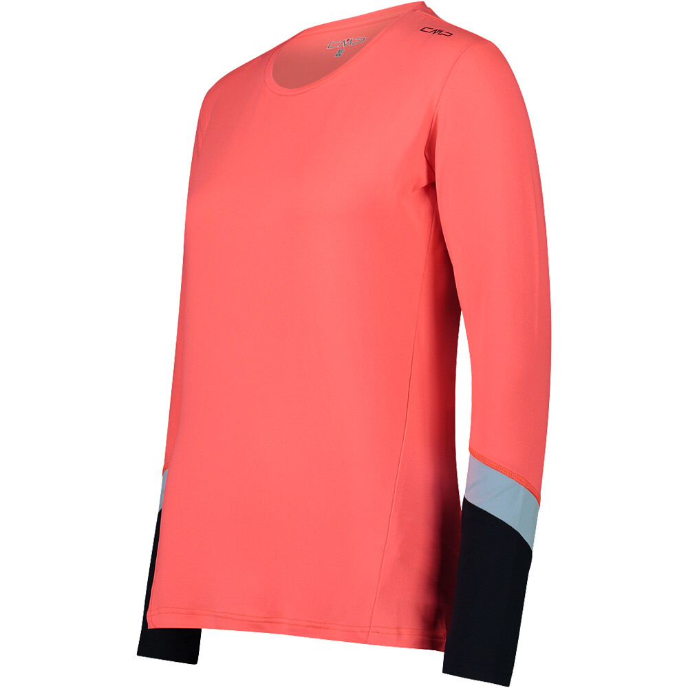 Cmp camiseta montaña manga larga mujer Cmp WOMAN T-SHIRT vista detalle Cmp camiseta montaña manga larga mujer Cmp WOMAN T-SHIRT vista detalle