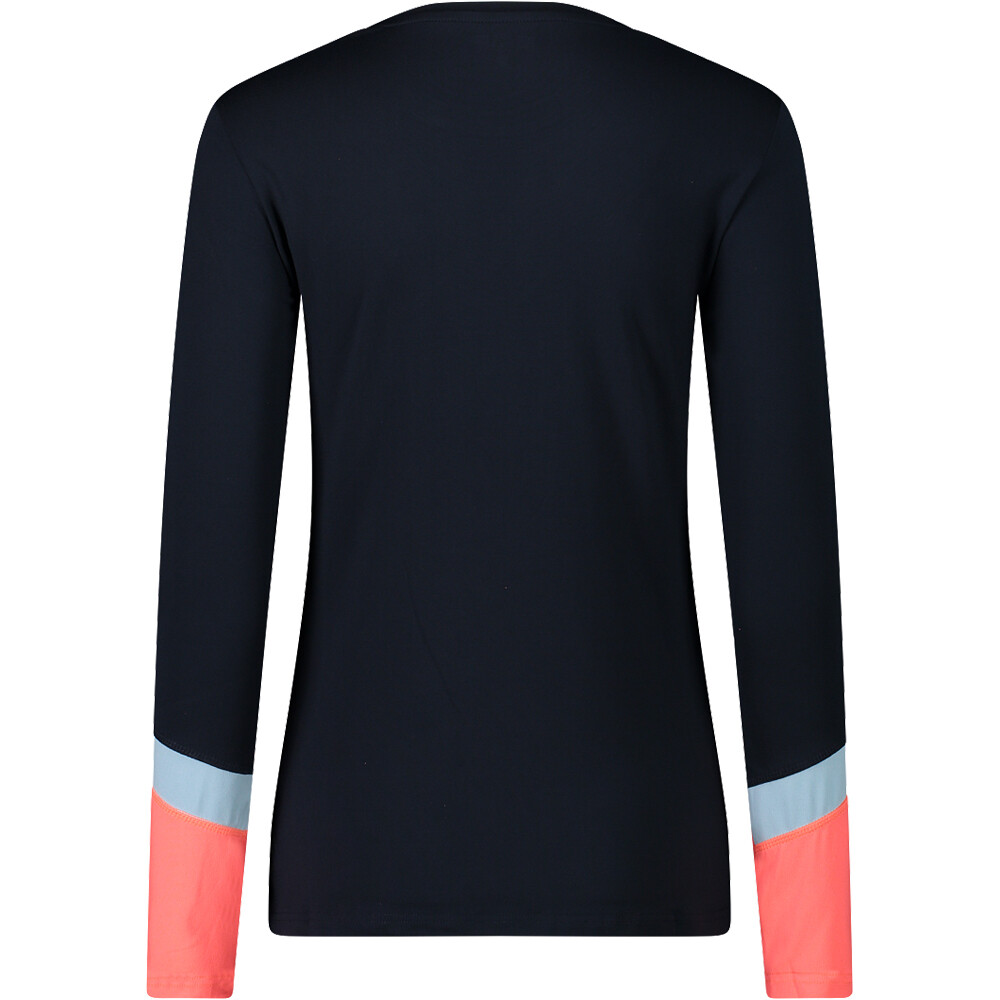 Cmp camiseta montaña manga larga mujer Cmp WOMAN T-SHIRT vista trasera Cmp camiseta montaña manga larga mujer Cmp WOMAN T-SHIRT vista trasera