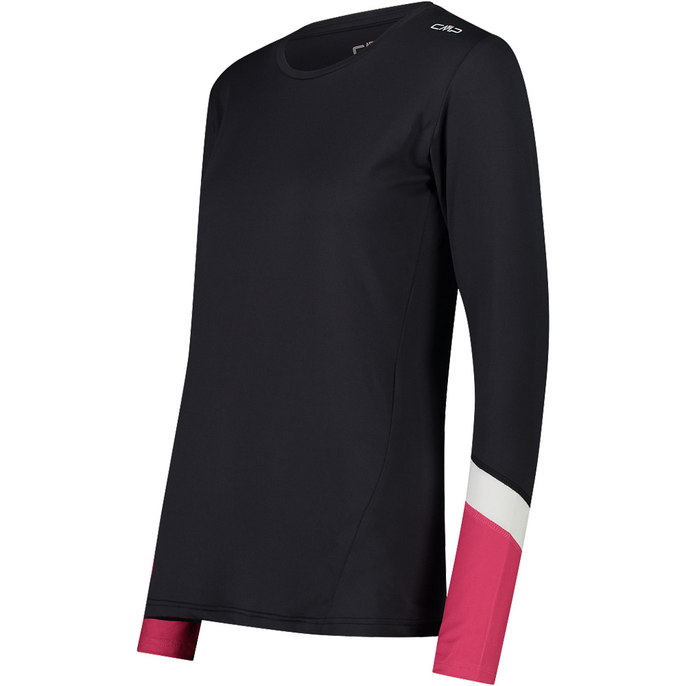 Cmp camiseta montaña manga larga mujer Cmp WOMAN T-SHIRT vista detalle Cmp camiseta montaña manga larga mujer Cmp WOMAN T-SHIRT vista detalle