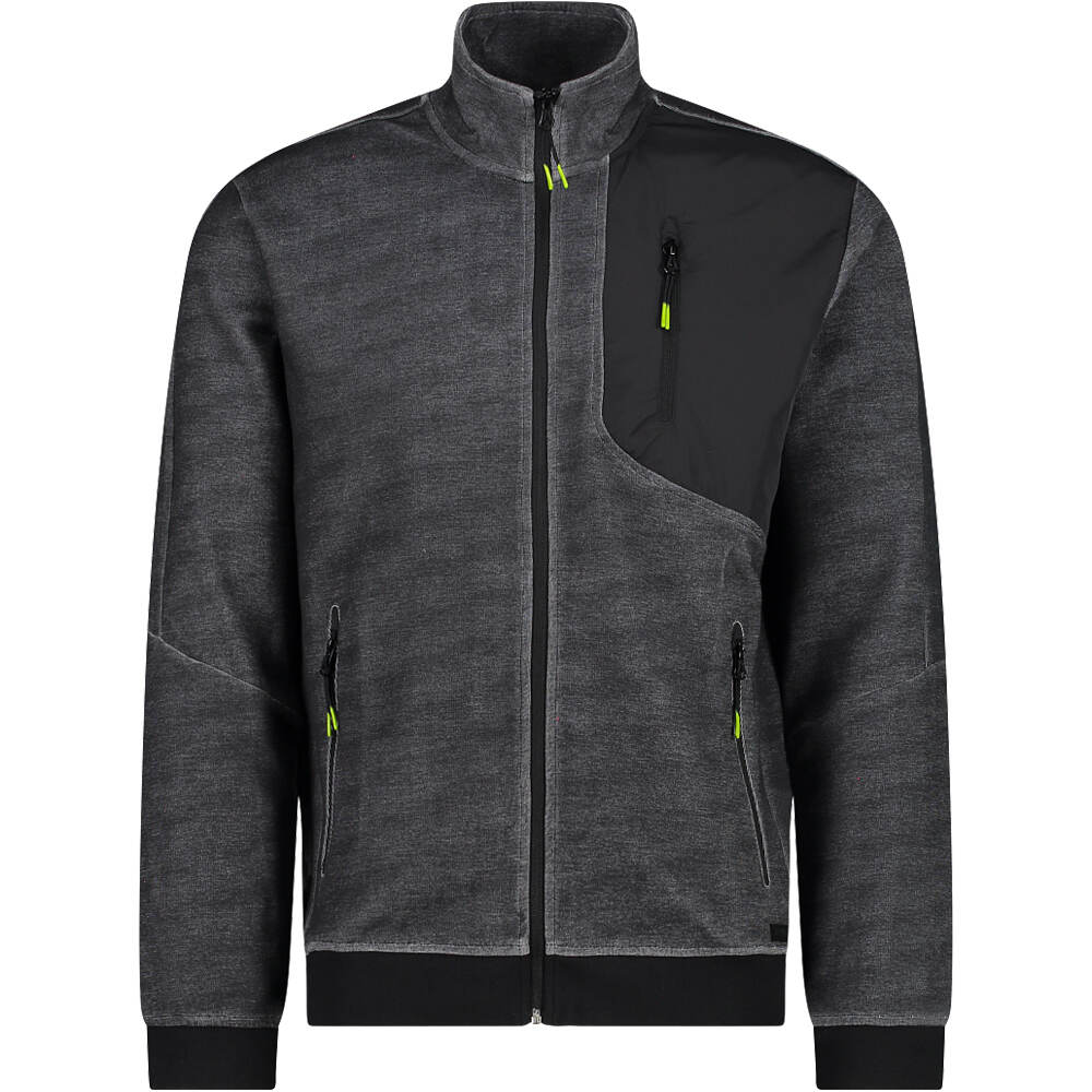 Cmp forro polar hombre Cmp MAN JACKET vista frontal Cmp forro polar hombre Cmp MAN JACKET vista frontal
