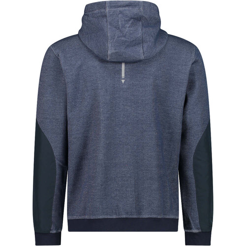 CMP MAN JACKET FIX HOOD azul