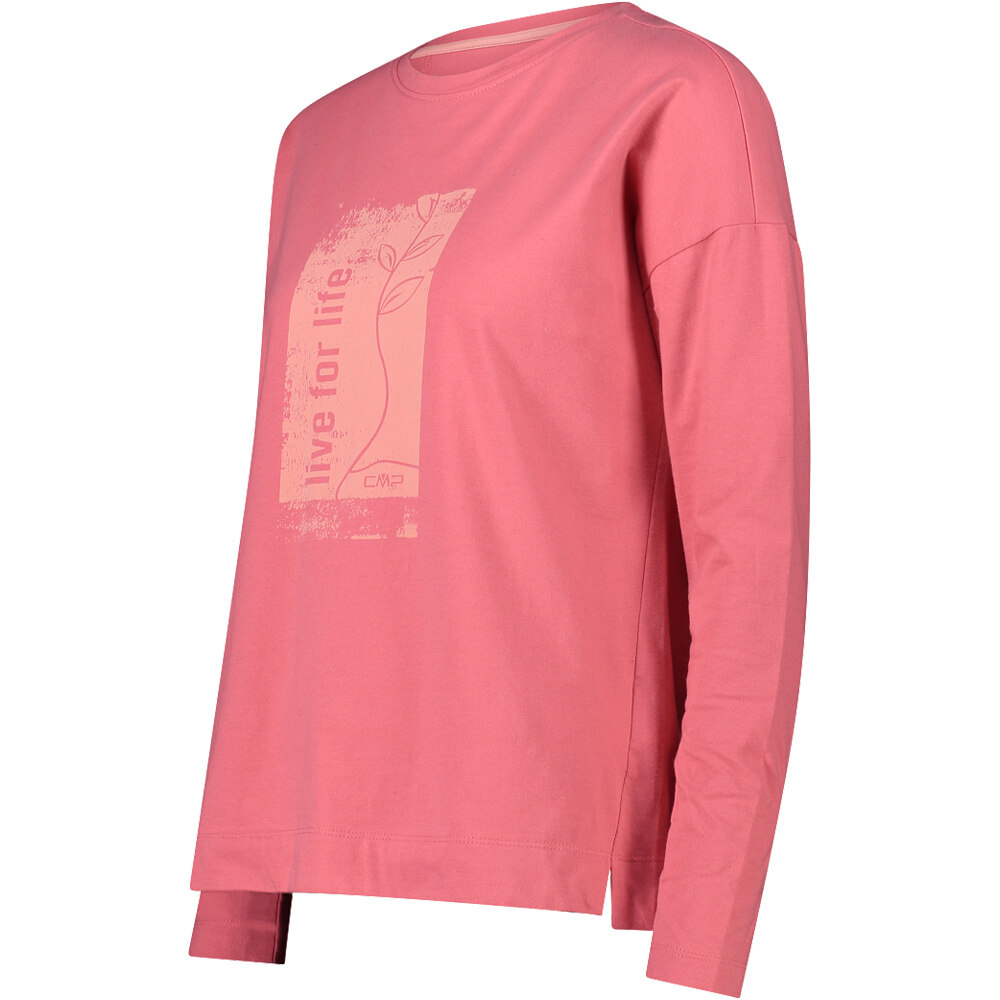 Cmp Sudaderas Montaña Mujer Cmp WOMAN T-SHIRT vista detalle Cmp Sudaderas Montaña Mujer Cmp WOMAN T-SHIRT vista detalle