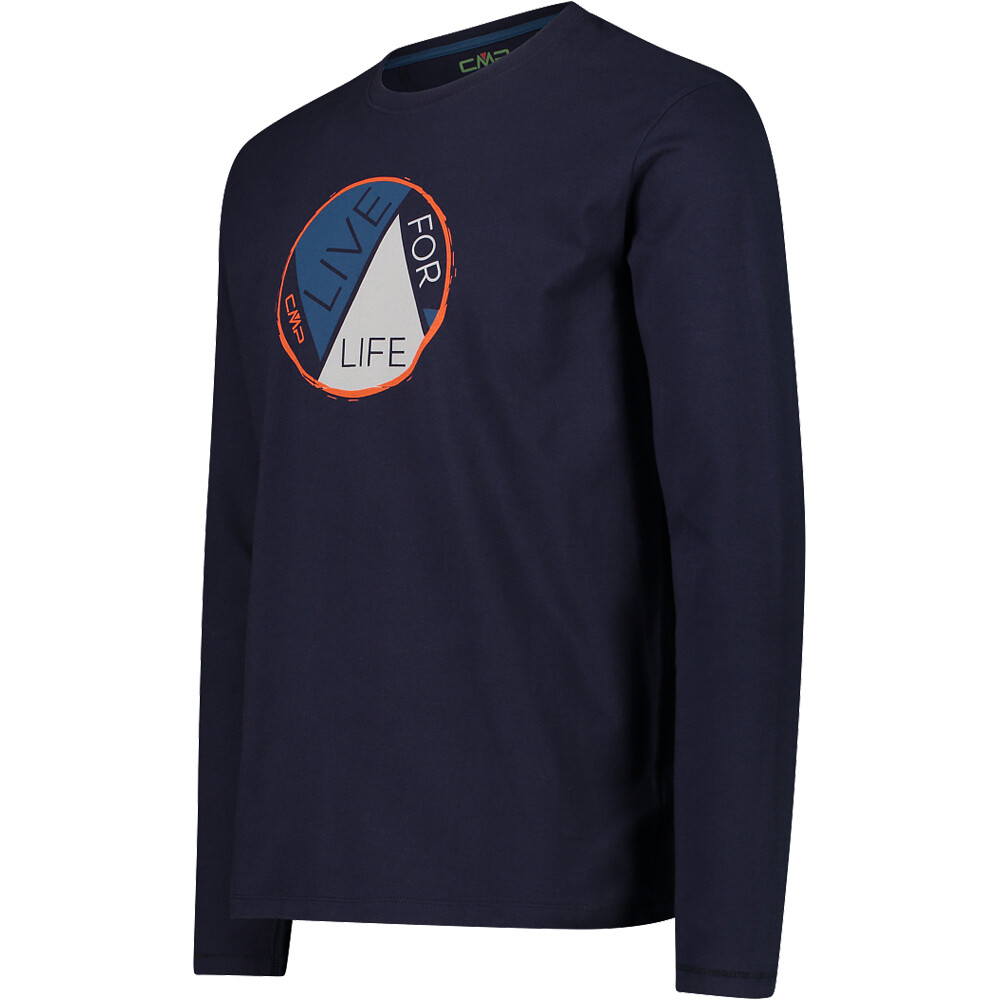 Cmp camiseta montaña manga larga hombre Cmp MAN T-SHIRT vista detalle Cmp camiseta montaña manga larga hombre Cmp MAN T-SHIRT vista detalle