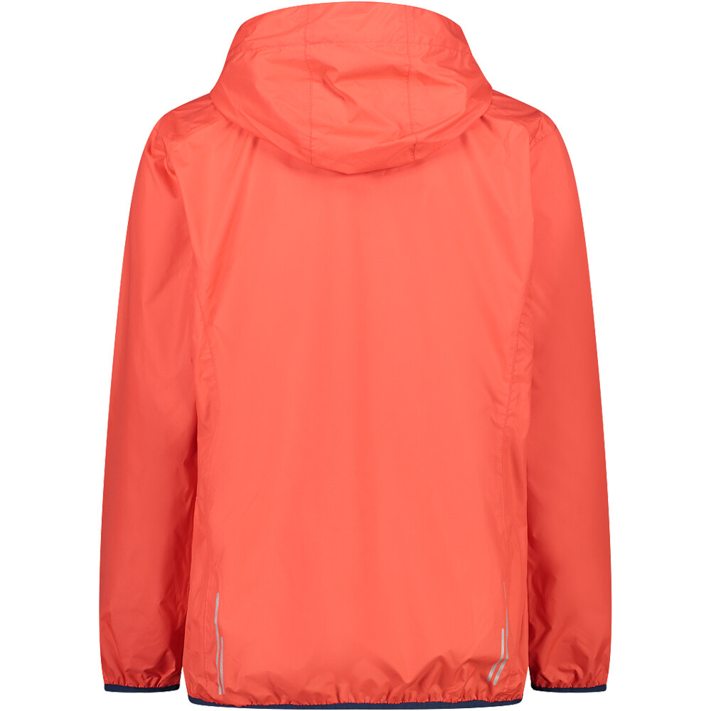 Cmp chaqueta impermeable mujer WOMAN JACKET RAIN FIX HOOD vista trasera Cmp chaqueta impermeable mujer WOMAN JACKET RAIN FIX HOOD vista trasera