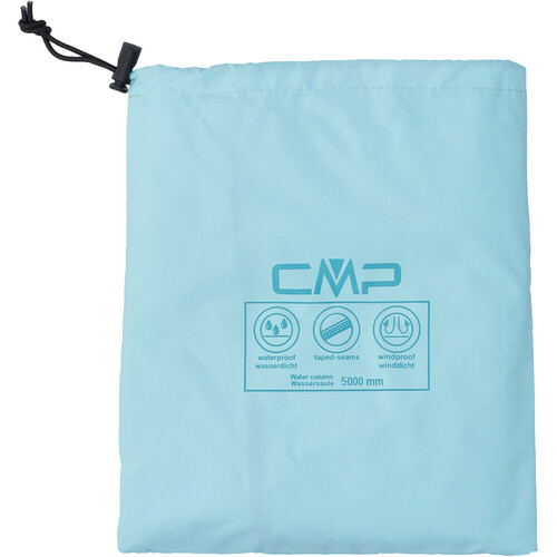 CMP WOMAN JACKET RAIN FIX HOOD azul