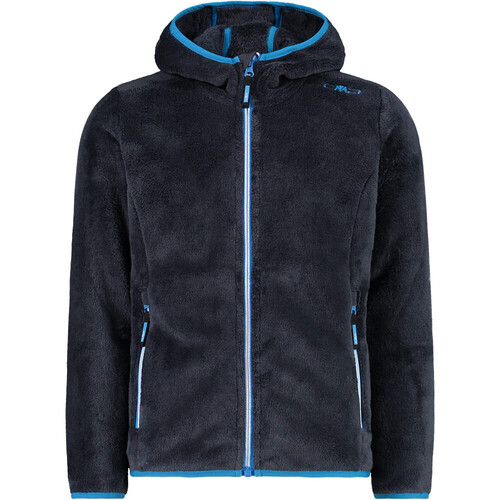 CMP KID G JACKET FIX HOOD gris
