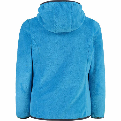 CMP KID G JACKET FIX HOOD azul