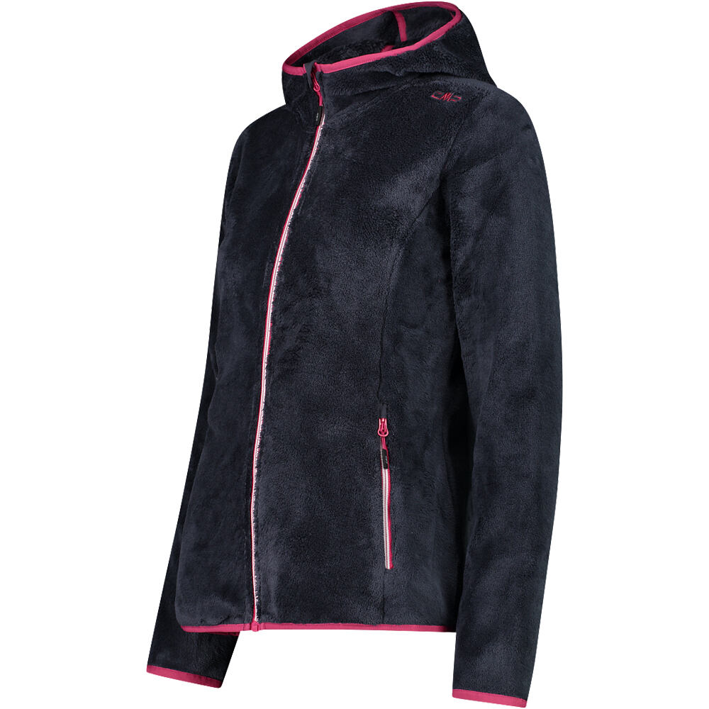 Cmp forro polar mujer WOMAN JACKET FIX HOOD vista detalle Cmp forro polar mujer WOMAN JACKET FIX HOOD vista detalle