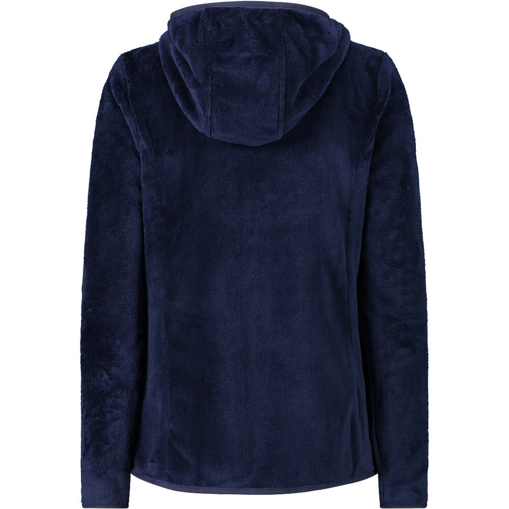 Cmp forro polar mujer WOMAN JACKET FIX HOOD vista trasera Cmp forro polar mujer WOMAN JACKET FIX HOOD vista trasera