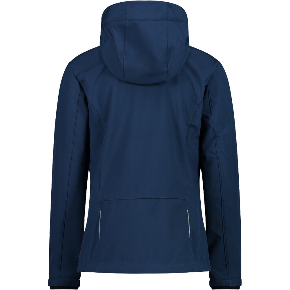 Cmp chaqueta impermeable insulada mujer Cmp WOMAN JACKET ZIP HOOD vista trasera Cmp chaqueta impermeable insulada mujer Cmp WOMAN JACKET ZIP HOOD vista trasera