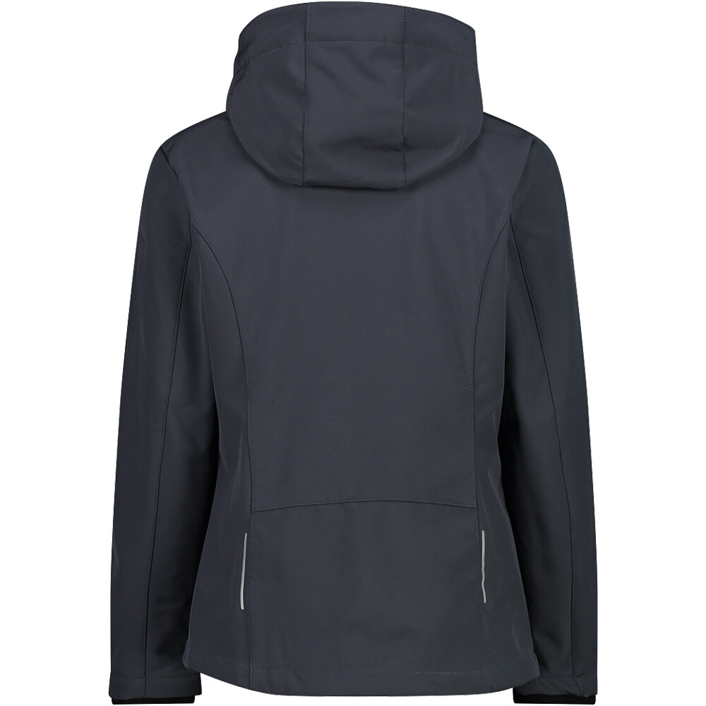 Cmp chaqueta impermeable insulada mujer WOMAN JACKET ZIP HOOD vista trasera Cmp chaqueta impermeable insulada mujer WOMAN JACKET ZIP HOOD vista trasera