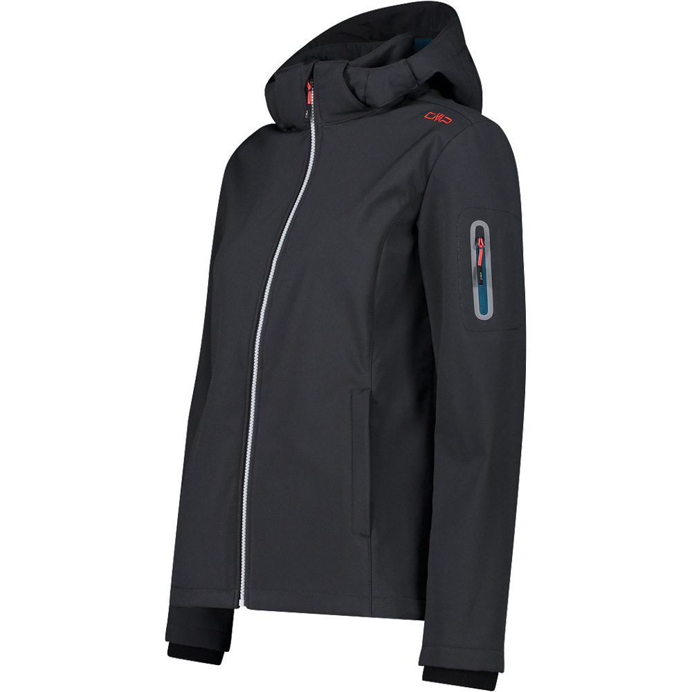 Cmp chaqueta impermeable insulada mujer Cmp WOMAN JACKET ZIP HOOD vista detalle Cmp chaqueta impermeable insulada mujer Cmp WOMAN JACKET ZIP HOOD vista detalle