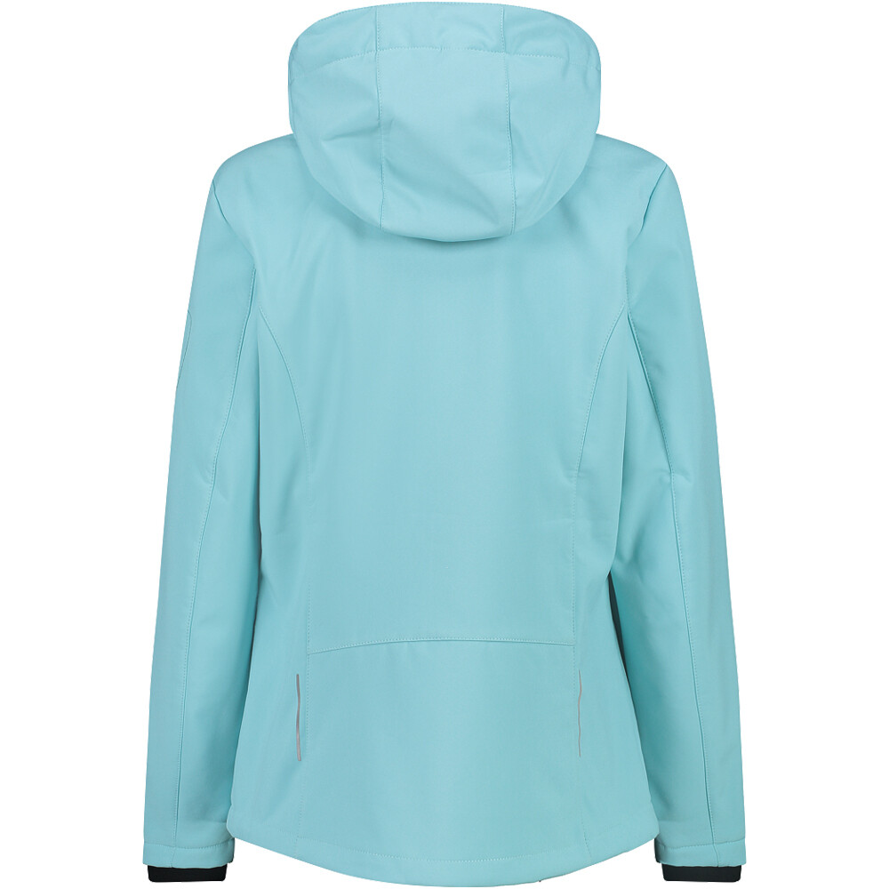 Cmp chaqueta impermeable insulada mujer WOMAN JACKET ZIP HOOD vista trasera Cmp chaqueta impermeable insulada mujer WOMAN JACKET ZIP HOOD vista trasera
