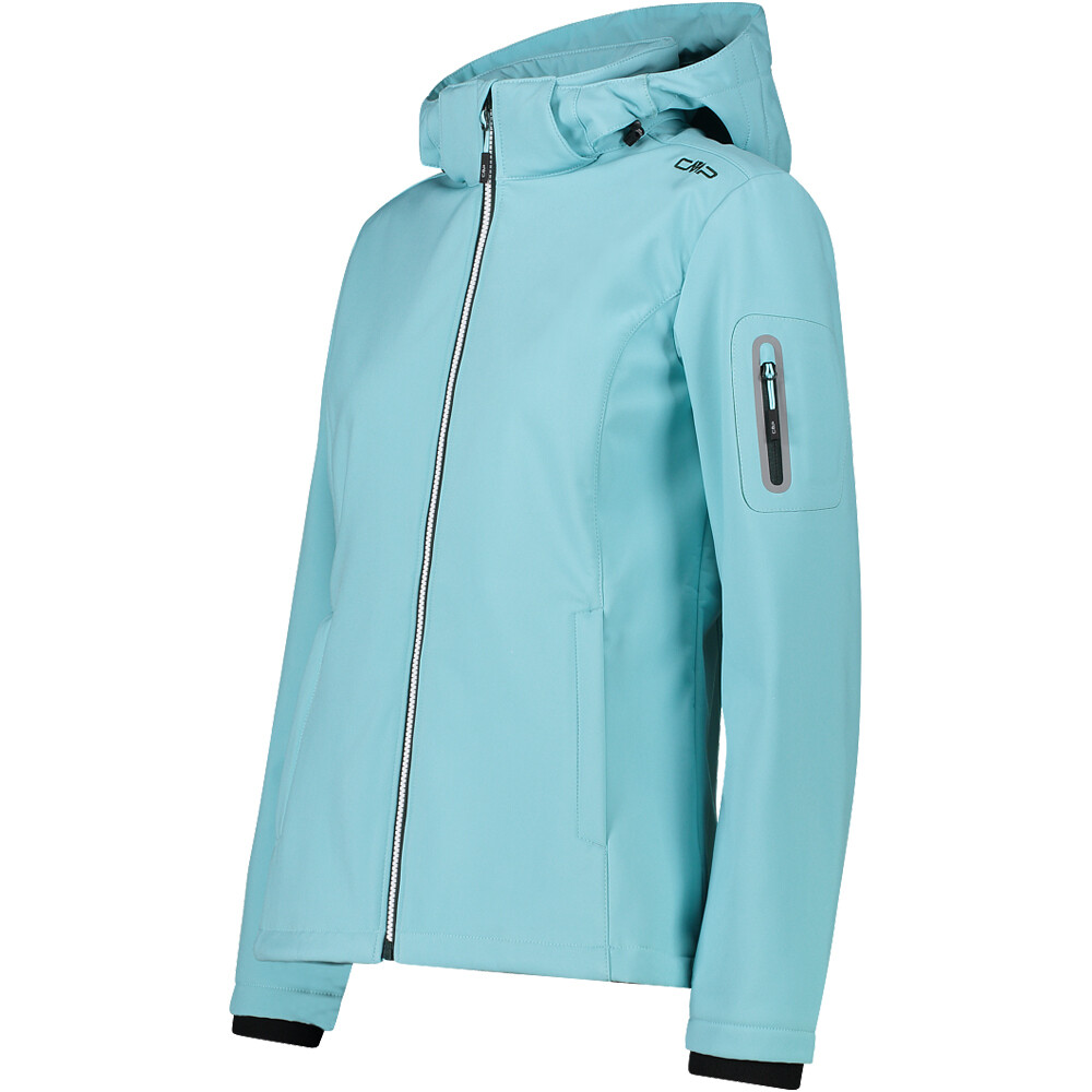 Cmp chaqueta impermeable insulada mujer WOMAN JACKET ZIP HOOD vista detalle Cmp chaqueta impermeable insulada mujer WOMAN JACKET ZIP HOOD vista detalle