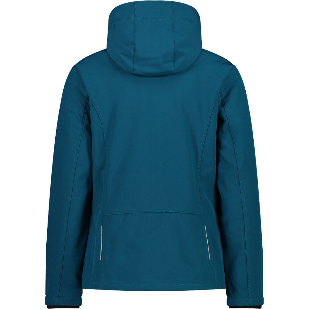Cmp chaqueta impermeable insulada mujer Cmp WOMAN JACKET ZIP HOOD vista trasera Cmp chaqueta impermeable insulada mujer Cmp WOMAN JACKET ZIP HOOD vista trasera