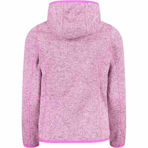 CMP KID G JACKET FIX HOOD morado