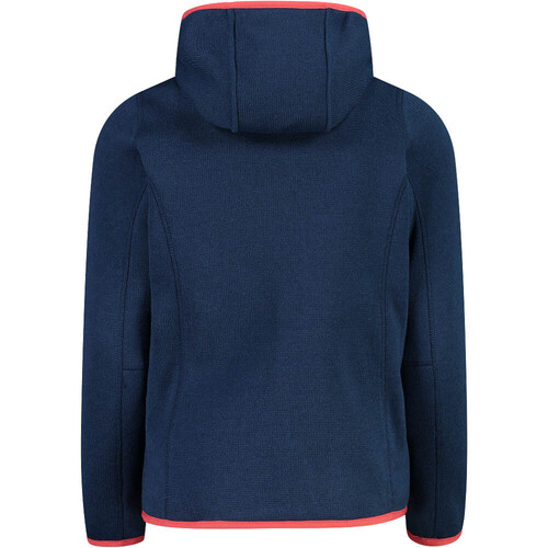 CMP KID G JACKET FIX HOOD azul