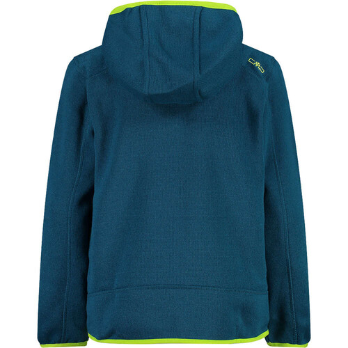 CMP KID JACKET FIX HOOD verde